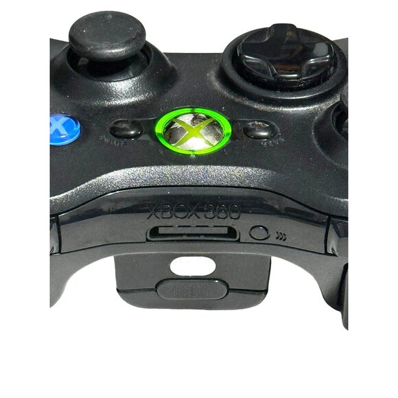 Microsoft Xbox 360 OEM Wireless Controller Black Un-Tested (Lights Up) - Picture 5 of 10